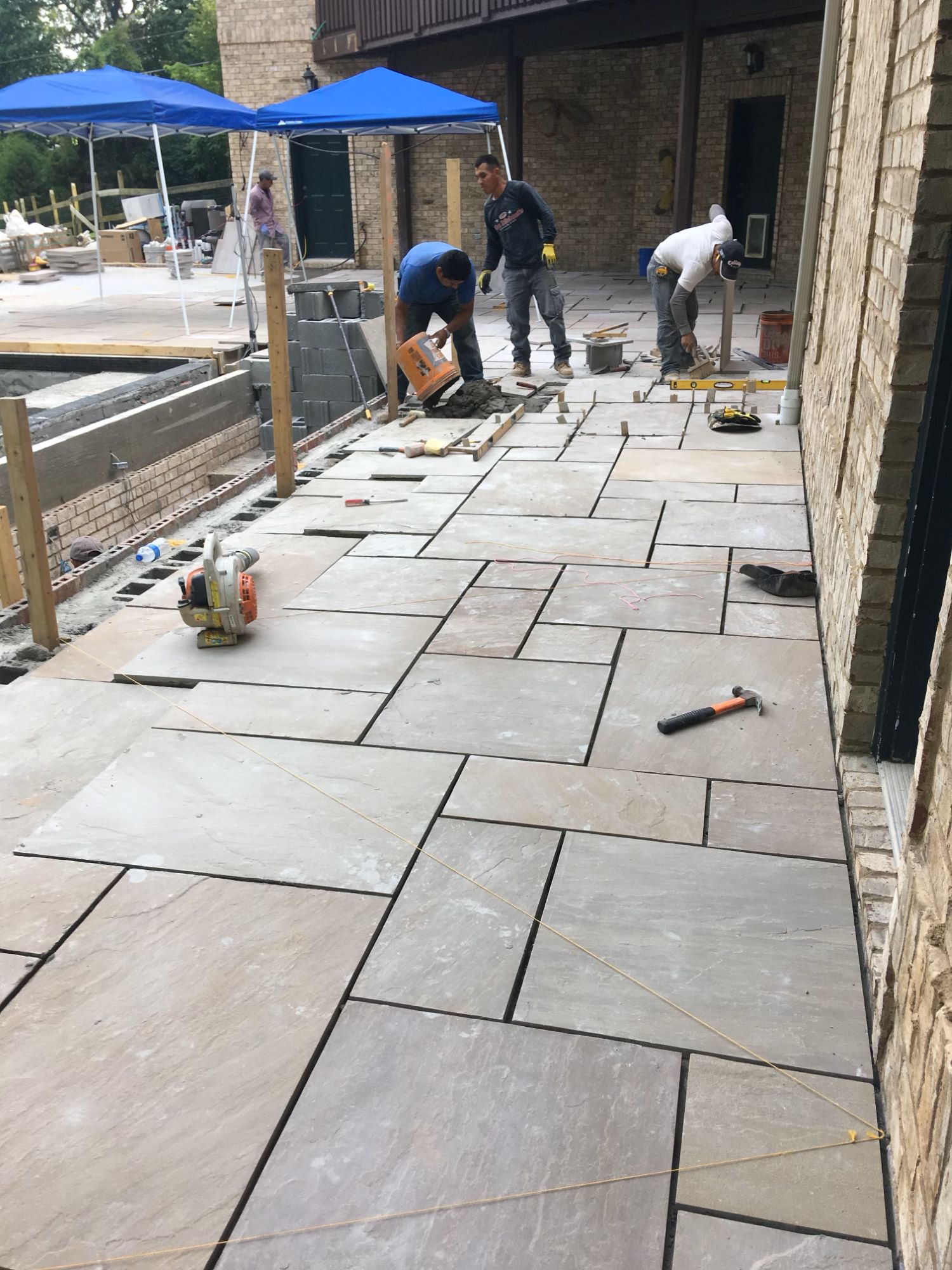 Greenway Nashville How Long Does It Take To Install Patio Pavers Nashville TN