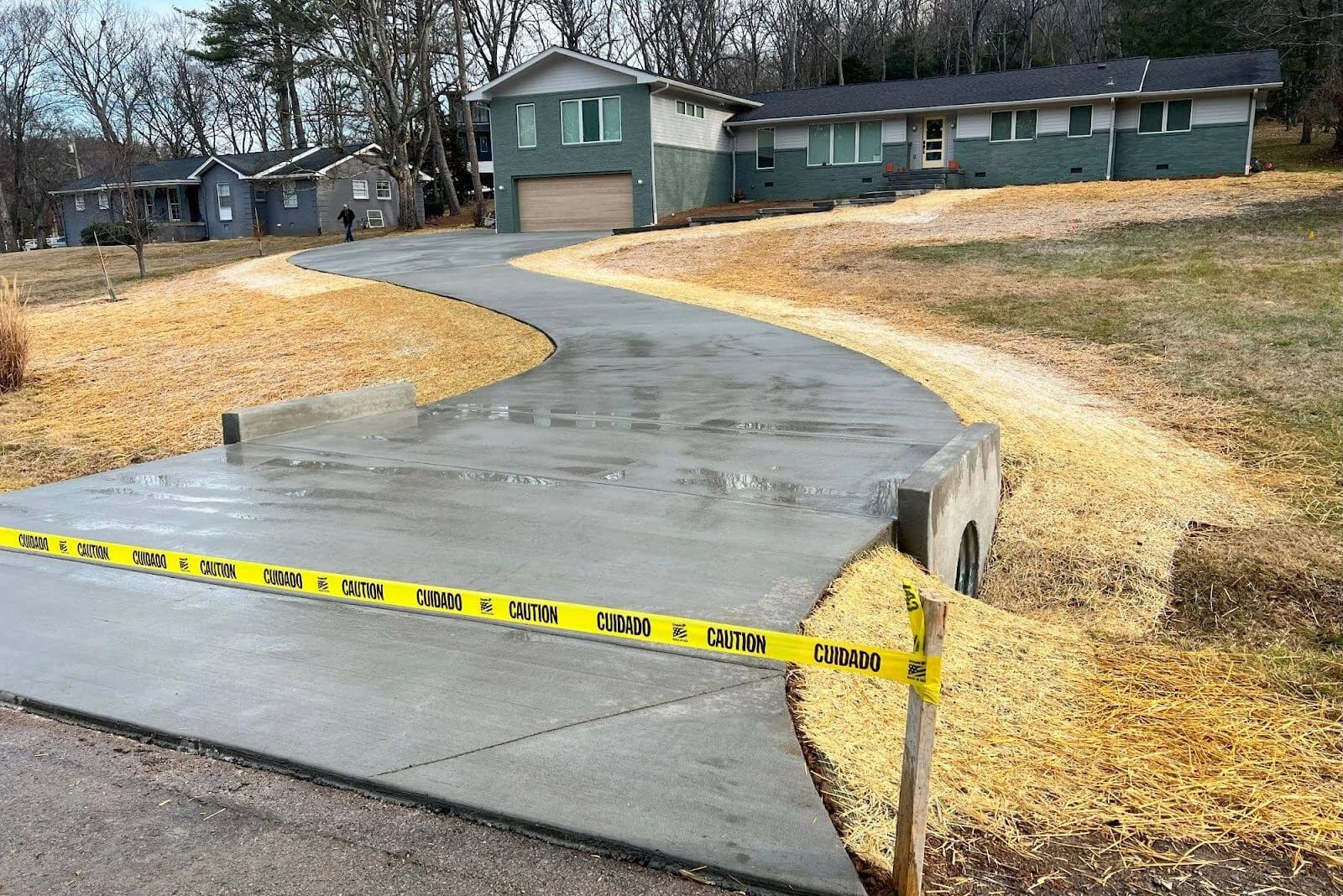 Greenway Nashville TN Driveway Replacement Sig
