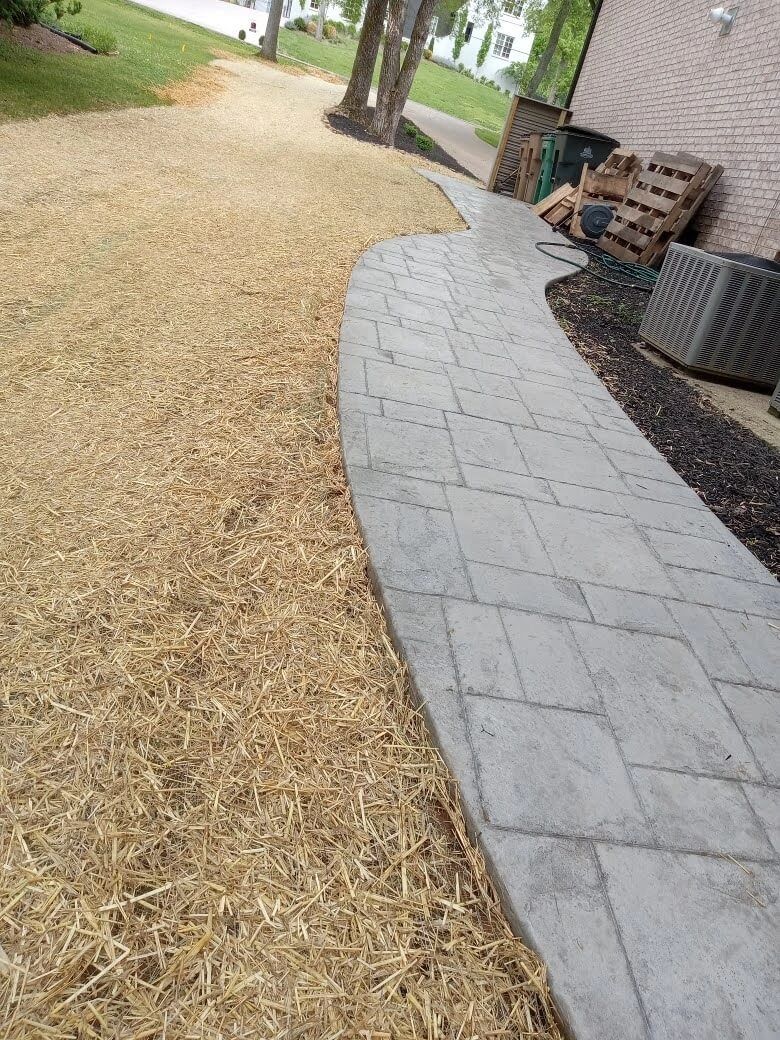 Greenway Nashville TN Grading for Patios and W