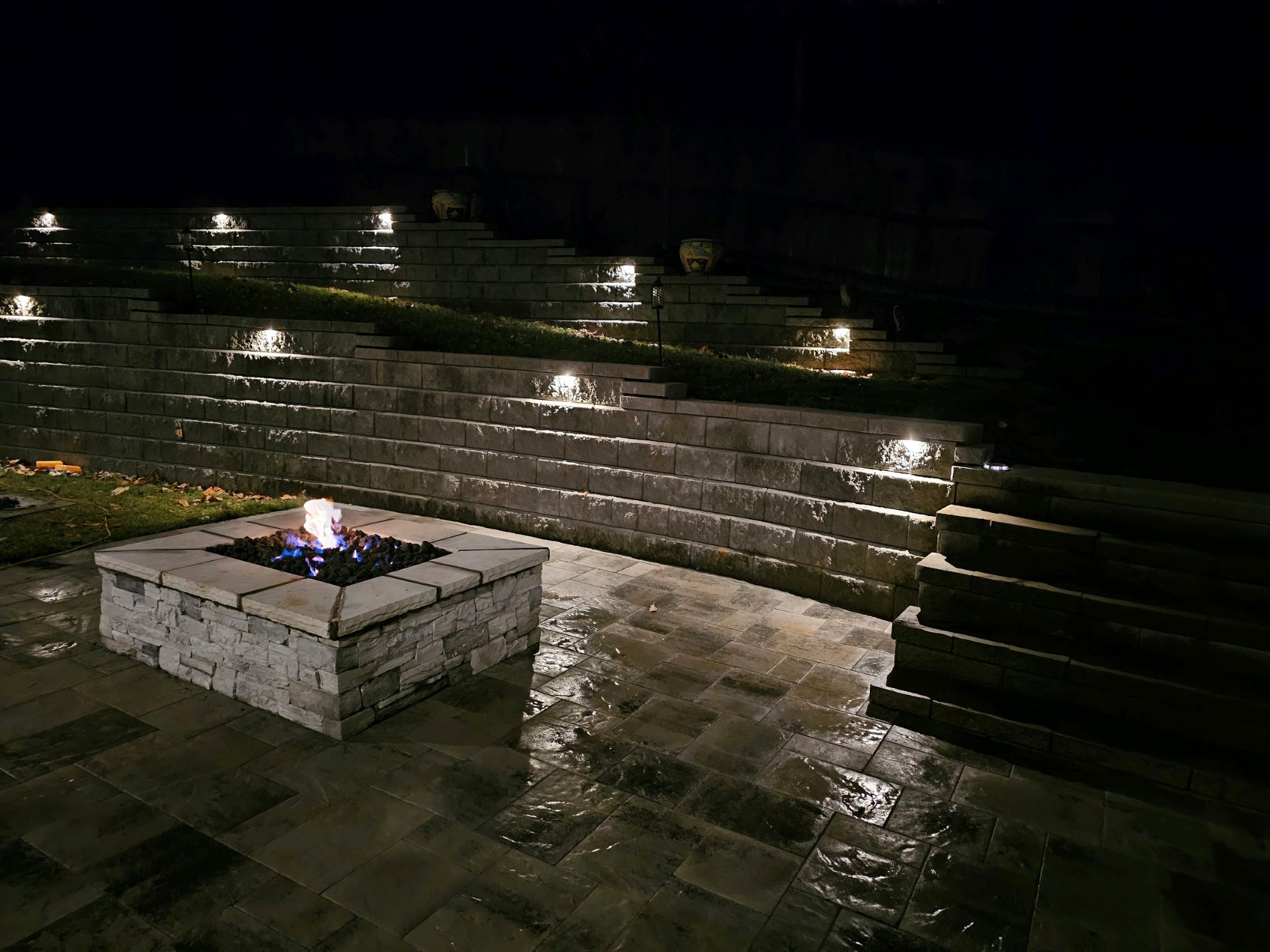 Greenway Nashville TN Retaining Wall Lighting Ideas for Safety and Ambiance