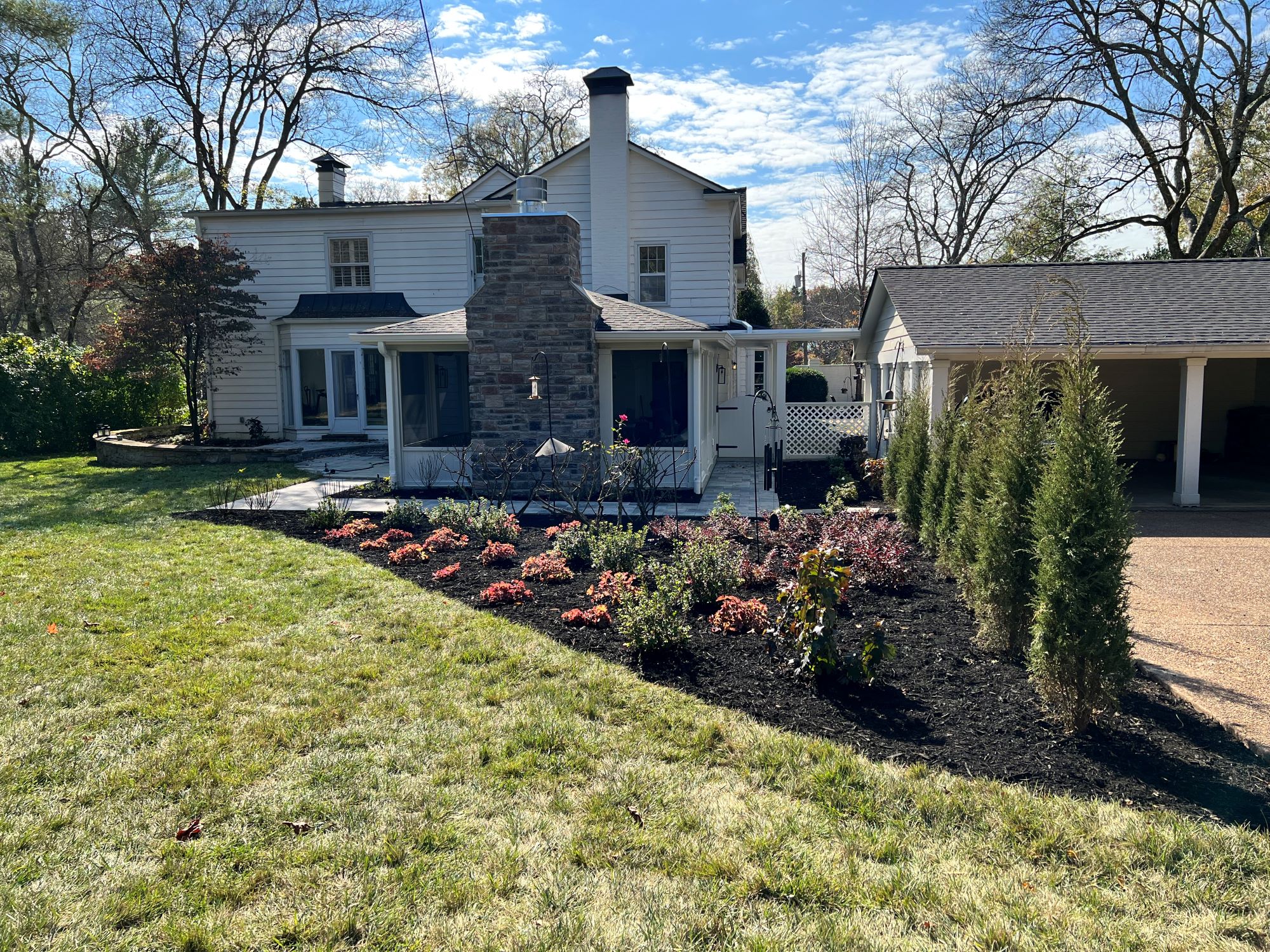 Greenway Nashville TN Why Winter Is A Great Time To Look For Residential Landscaping Company Near You