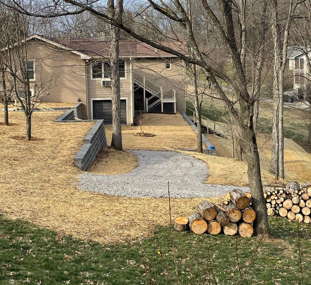 Greenway Nashville TN Will a Retaining Wall Le
