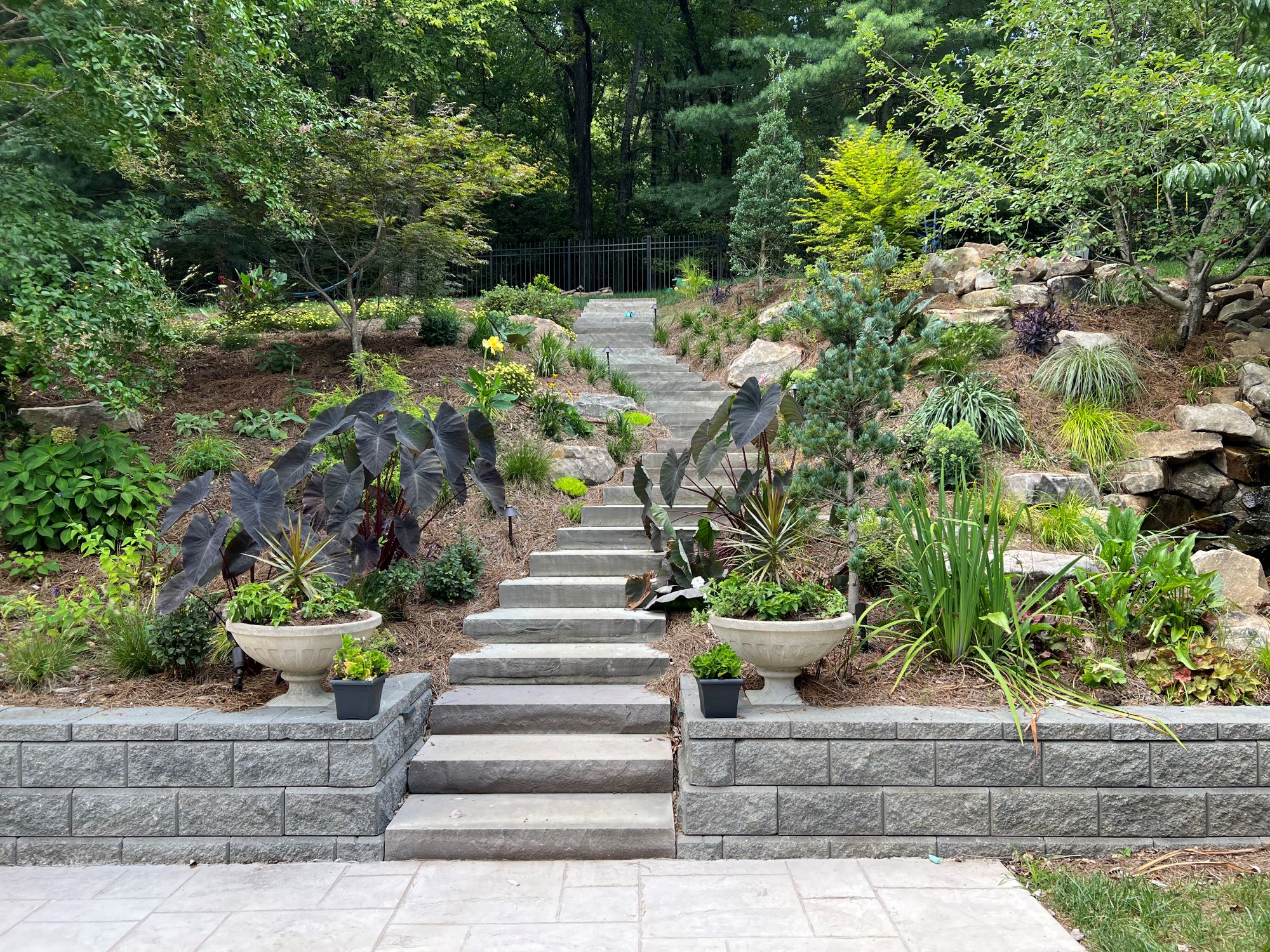 Greenway What Are Best Retaining Walls Made Of Nashville TN