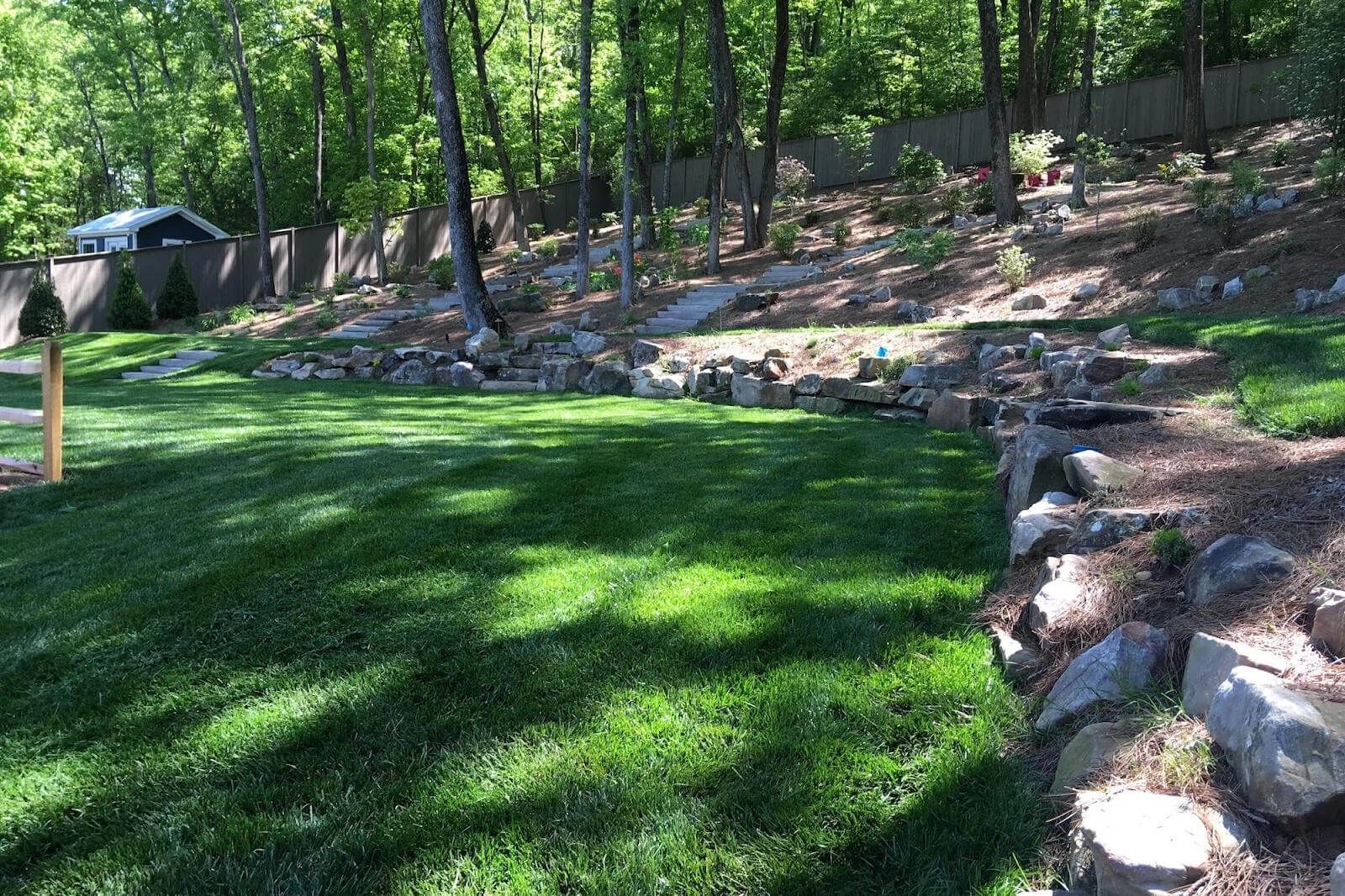 Greenway What Does Landscaping Drainage Look L