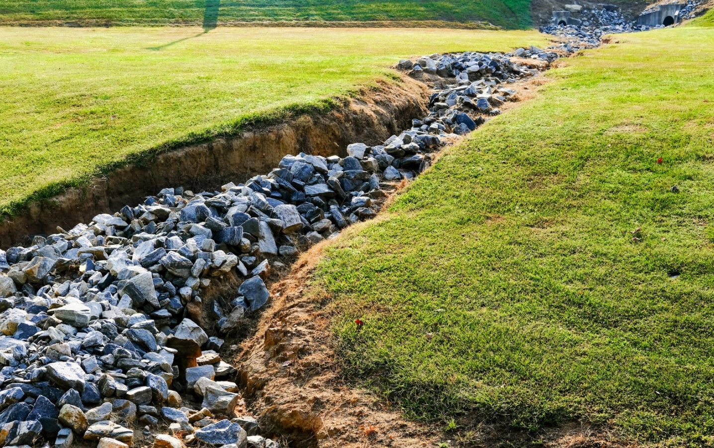 Rock drain