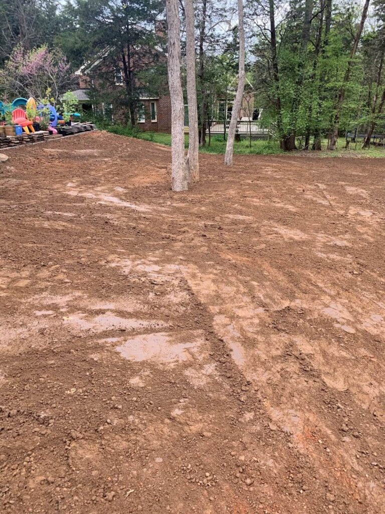 Lawn grading in Nashville